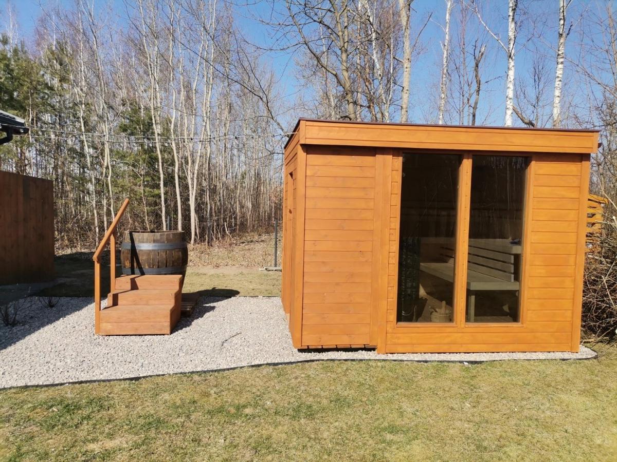 Dziki Zakatek Piskornia Dom Z Sauna Extérieur photo