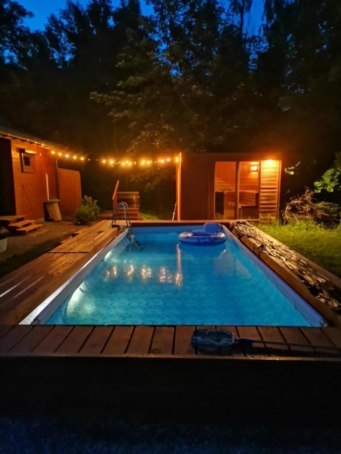 Dziki Zakatek Piskornia Dom Z Sauna Extérieur photo